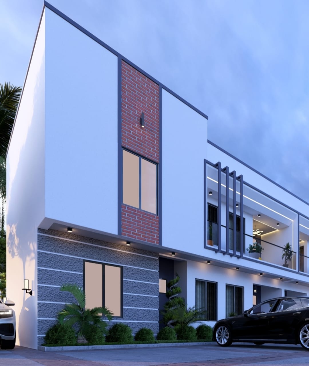 Luxury estate exterior